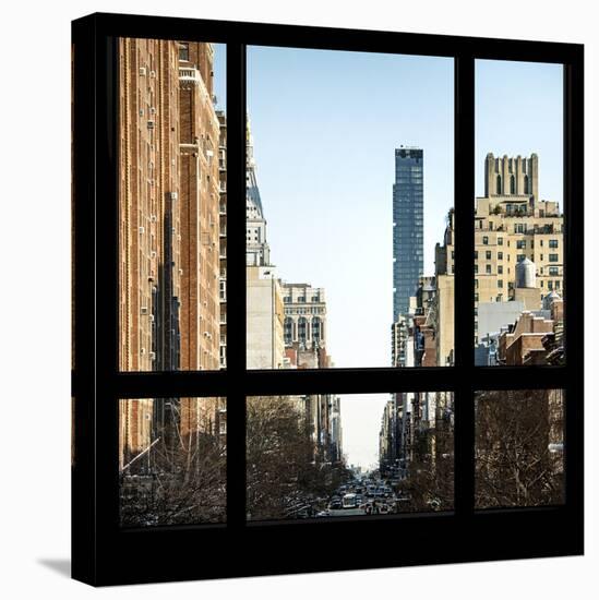 View from the Window - Manhattan Avenue-Philippe Hugonnard-Stretched Canvas