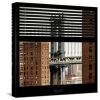 View from the Window - Manhattan Bridge-Philippe Hugonnard-Stretched Canvas