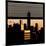 View from the Window - Manhattan Buildings at Sunset-Philippe Hugonnard-Mounted Photographic Print