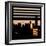 View from the Window - Manhattan Buildings at Sunset-Philippe Hugonnard-Framed Photographic Print