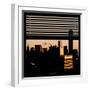 View from the Window - Manhattan Buildings at Sunset-Philippe Hugonnard-Framed Photographic Print