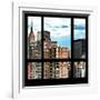 View from the Window - Manhattan Buildings-Philippe Hugonnard-Framed Photographic Print