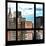 View from the Window - Manhattan Buildings-Philippe Hugonnard-Mounted Photographic Print