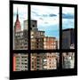 View from the Window - Manhattan Buildings-Philippe Hugonnard-Mounted Photographic Print