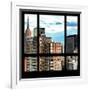 View from the Window - Manhattan Buildings-Philippe Hugonnard-Framed Photographic Print