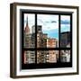 View from the Window - Manhattan Buildings-Philippe Hugonnard-Framed Photographic Print