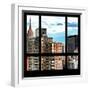 View from the Window - Manhattan Buildings-Philippe Hugonnard-Framed Photographic Print