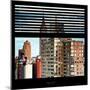 View from the Window - Manhattan Buildings-Philippe Hugonnard-Mounted Premium Photographic Print