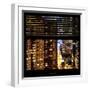 View from the Window - Manhattan Buildings-Philippe Hugonnard-Framed Photographic Print