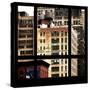 View from the Window - Manhattan Buildings-Philippe Hugonnard-Stretched Canvas