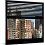 View from the Window - Manhattan Buildings-Philippe Hugonnard-Mounted Premium Photographic Print