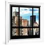 View from the Window - Manhattan Buildings-Philippe Hugonnard-Framed Photographic Print