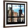 View from the Window - Manhattan Buildings-Philippe Hugonnard-Framed Photographic Print