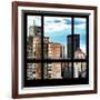 View from the Window - Manhattan Buildings-Philippe Hugonnard-Framed Photographic Print