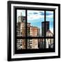 View from the Window - Manhattan Buildings-Philippe Hugonnard-Framed Photographic Print