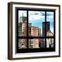 View from the Window - Manhattan Buildings-Philippe Hugonnard-Framed Photographic Print