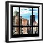 View from the Window - Manhattan Buildings-Philippe Hugonnard-Framed Photographic Print