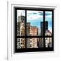 View from the Window - Manhattan Buildings-Philippe Hugonnard-Framed Photographic Print