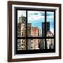 View from the Window - Manhattan Buildings-Philippe Hugonnard-Framed Photographic Print