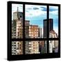 View from the Window - Manhattan Buildings-Philippe Hugonnard-Stretched Canvas