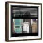 View from the Window - Manhattan Buildings-Philippe Hugonnard-Framed Photographic Print