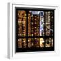 View from the Window - Manhattan Buildings-Philippe Hugonnard-Framed Photographic Print