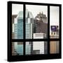 View from the Window - Manhattan Buildings-Philippe Hugonnard-Stretched Canvas