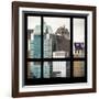 View from the Window - Manhattan Buildings-Philippe Hugonnard-Framed Photographic Print