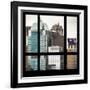 View from the Window - Manhattan Buildings-Philippe Hugonnard-Framed Photographic Print