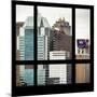 View from the Window - Manhattan Buildings-Philippe Hugonnard-Mounted Photographic Print