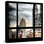 View from the Window - Manhattan Buildings-Philippe Hugonnard-Stretched Canvas