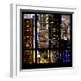 View from the Window - Manhattan Buildings-Philippe Hugonnard-Framed Photographic Print