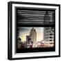 View from the Window - Manhattan Buildings-Philippe Hugonnard-Framed Photographic Print