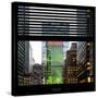 View from the Window - Manhattan Buildings-Philippe Hugonnard-Stretched Canvas