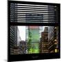 View from the Window - Manhattan Buildings-Philippe Hugonnard-Mounted Photographic Print