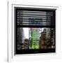 View from the Window - Manhattan Buildings-Philippe Hugonnard-Framed Photographic Print