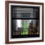 View from the Window - Manhattan Buildings-Philippe Hugonnard-Framed Photographic Print