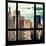 View from the Window - Manhattan Buildings-Philippe Hugonnard-Mounted Photographic Print