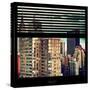 View from the Window - Manhattan Buildings-Philippe Hugonnard-Stretched Canvas