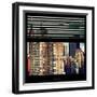 View from the Window - Manhattan Buildings-Philippe Hugonnard-Framed Premium Photographic Print