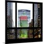 View from the Window - Manhattan Buildings-Philippe Hugonnard-Mounted Photographic Print