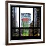 View from the Window - Manhattan Buildings-Philippe Hugonnard-Framed Photographic Print