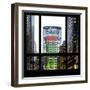 View from the Window - Manhattan Buildings-Philippe Hugonnard-Framed Photographic Print