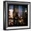 View from the Window - Manhattan Night-Philippe Hugonnard-Framed Photographic Print