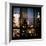 View from the Window - Manhattan Night-Philippe Hugonnard-Framed Photographic Print