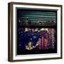 View from the Window - Manhattan Night-Philippe Hugonnard-Framed Photographic Print