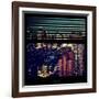 View from the Window - Manhattan Night-Philippe Hugonnard-Framed Photographic Print