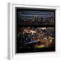 View from the Window - Manhattan Night-Philippe Hugonnard-Framed Photographic Print