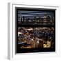 View from the Window - Manhattan Night-Philippe Hugonnard-Framed Photographic Print