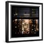 View from the Window - Manhattan Night-Philippe Hugonnard-Framed Photographic Print